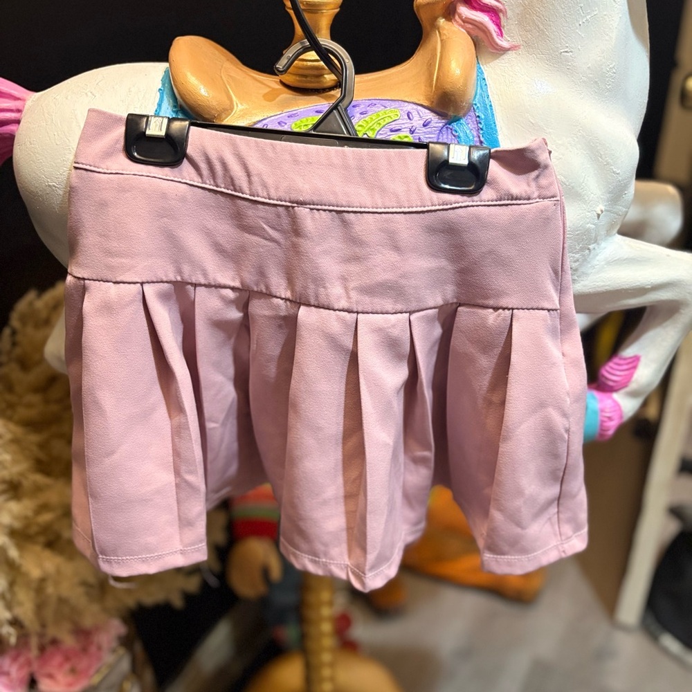 Urban Planet Pink Mini Skirt Pleated